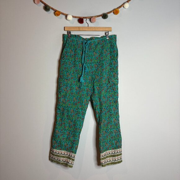 Sundance Running Rivers Colorful Boho Pants - Picture 2 of 6